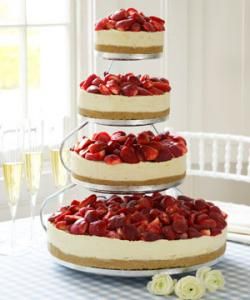 Cheesecake Wedding Cake