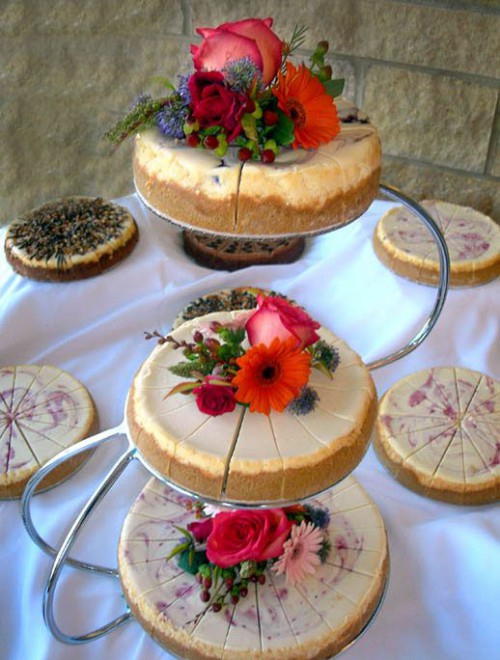 Cheesecake Wedding Cake