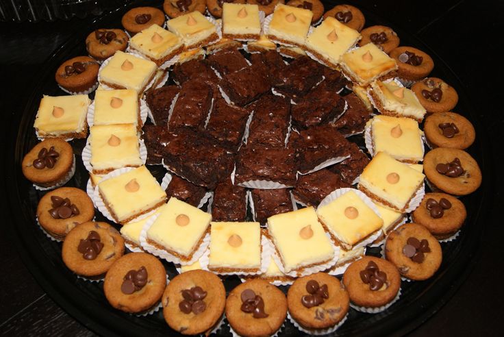 Chocolate Chip Cookie Party Trays