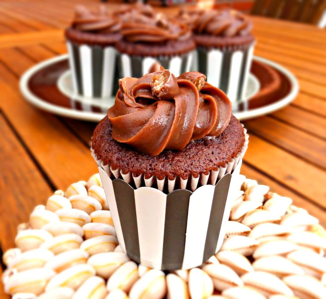 Chocolate Cupcakes with Cream Cheese Frosting