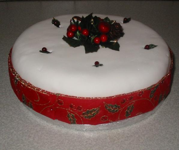 Christmas Cake Icing