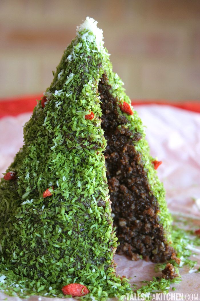 Christmas Tree Chocolate Cake