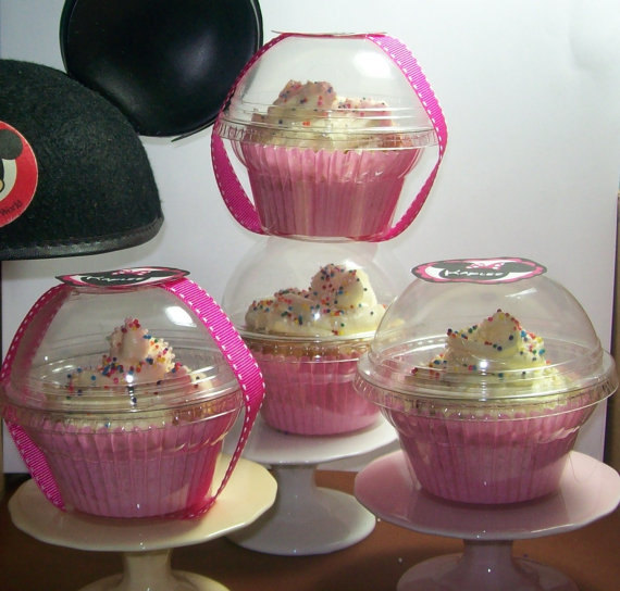 Clear Cupcake Favor Boxes