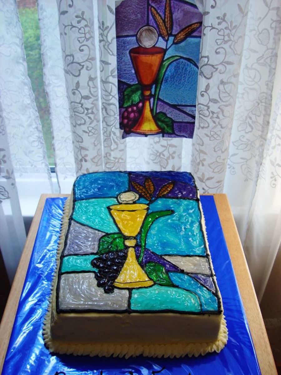 Communion Stained Glass