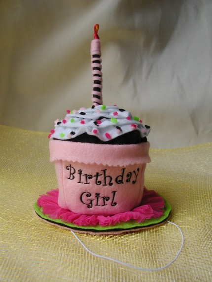 Cupcake Birthday Party Hat