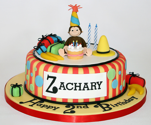 Curious George Birthday Cake