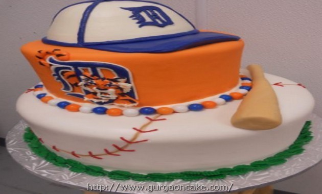 Detroit Birthday Cake