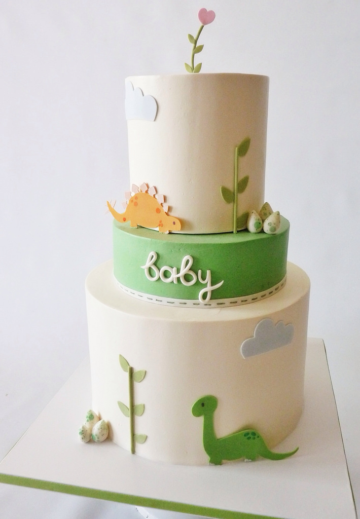 7 Dinosaur Themed Baby Shower Sheet Cakes Photo - Dinosaur Baby Shower ...