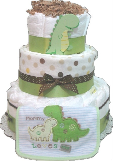 Dinosaur Baby Shower Cake