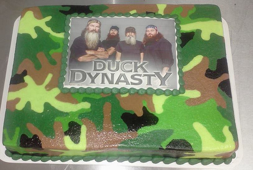 Duck Dynasty Sheet Cake