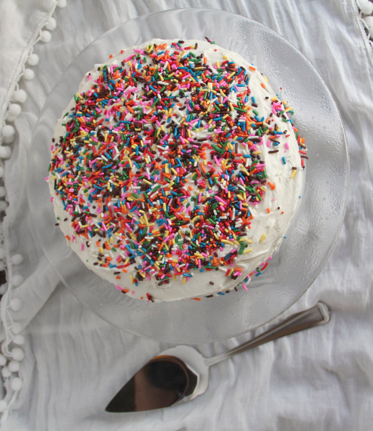 Easy Homemade Funfetti Cake