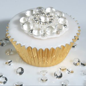 Edible Diamond Cupcake Cake Decorations