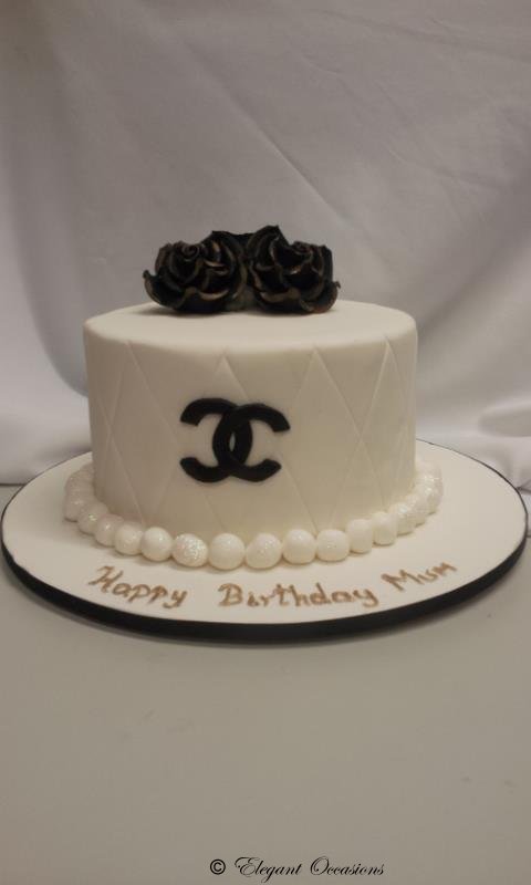 Elegant Birthday Cake