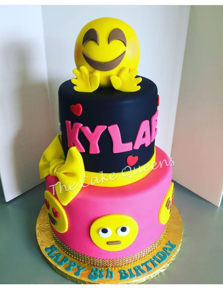 Emoji Birthday Cake