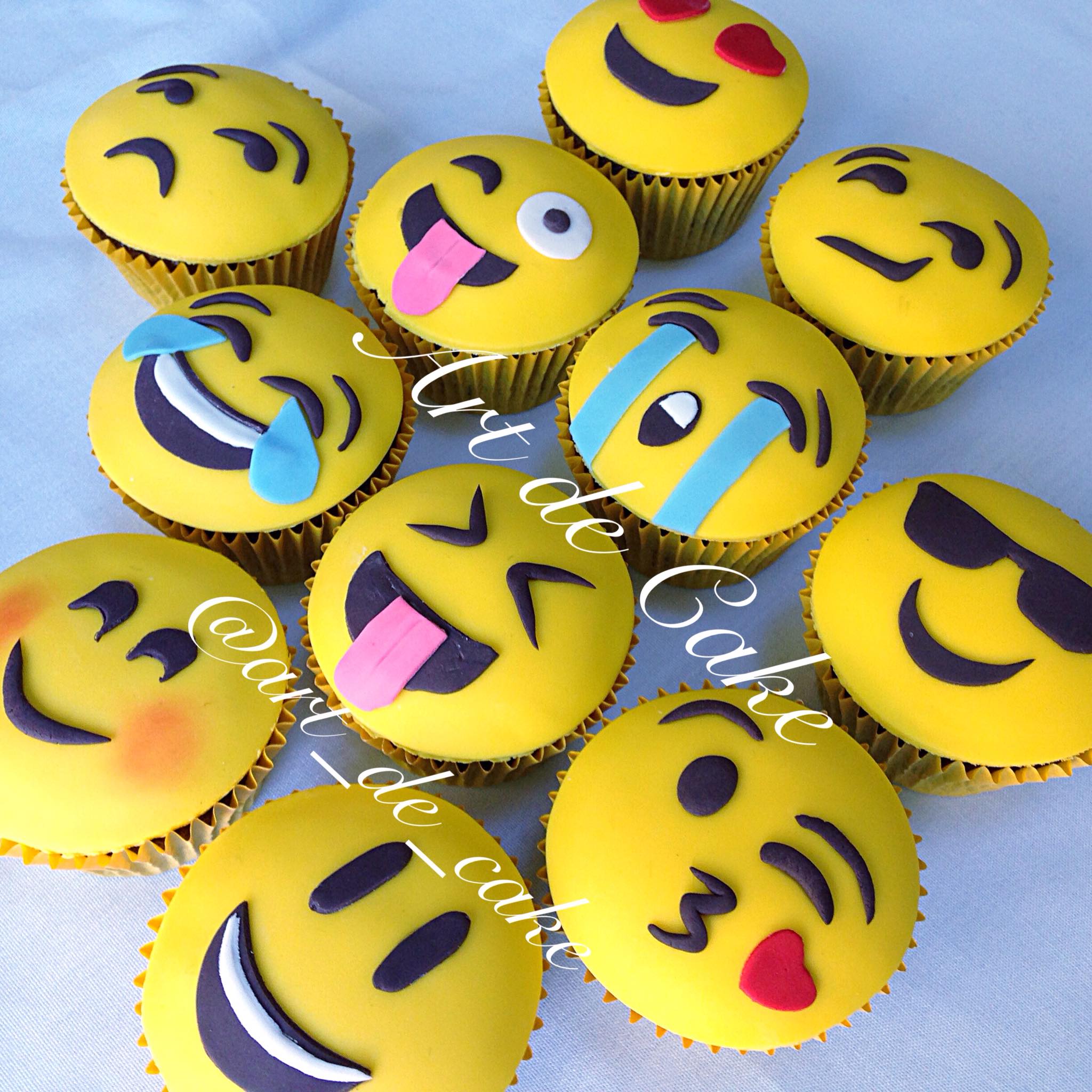 Emoji Cupcakes