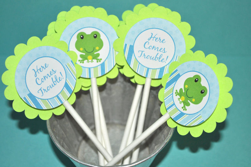 Frog Theme Baby Shower