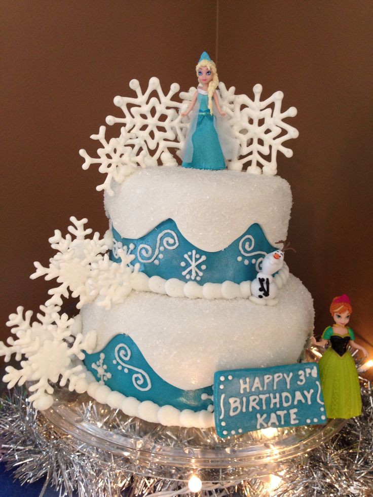 Frozen Birthday Cakes Pinterest