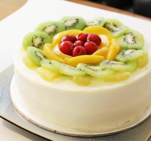 Fruit Birthday Cake