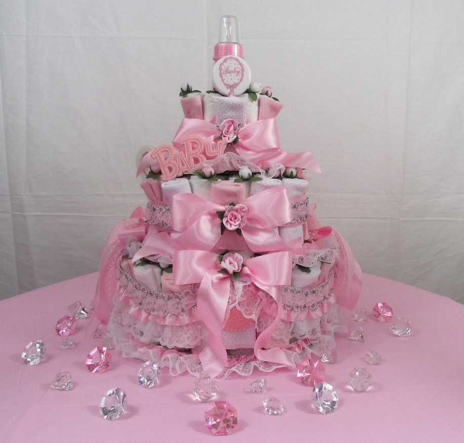 Girl Baby Shower Cake Decoration