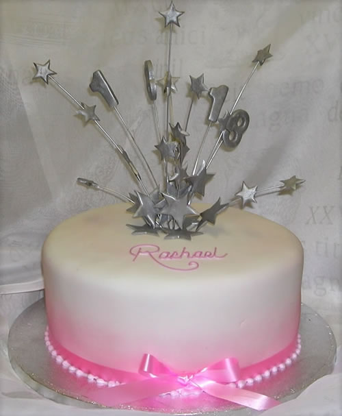 Girls 18th Birthday Cake