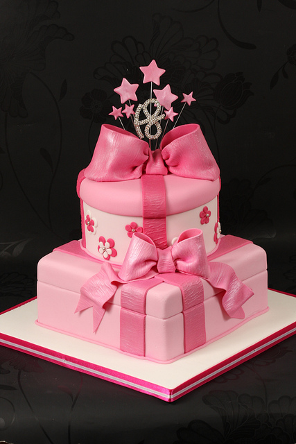 Girls 18th Birthday Cake