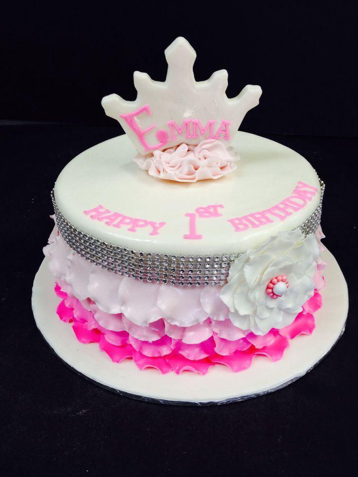 Girls 1st Birthday Princess Cakes