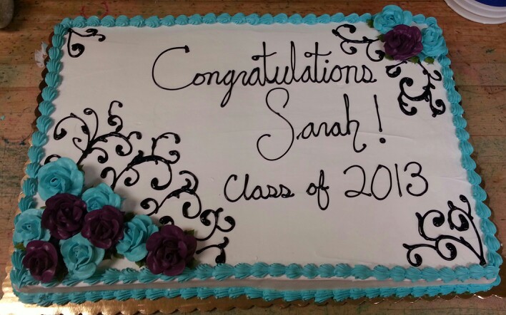 Graduation Sheet Cake Ideas