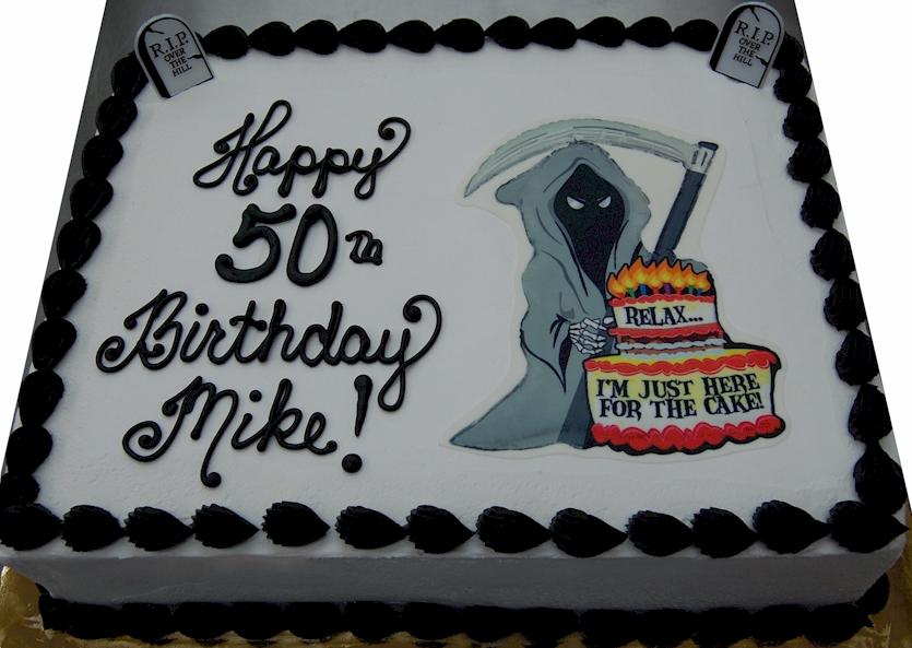 Grim Reaper Cake