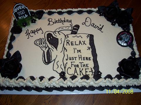 Grim Reaper Cake