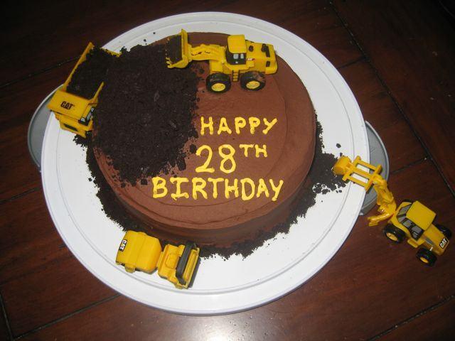 Happy 28 Birthday Cake