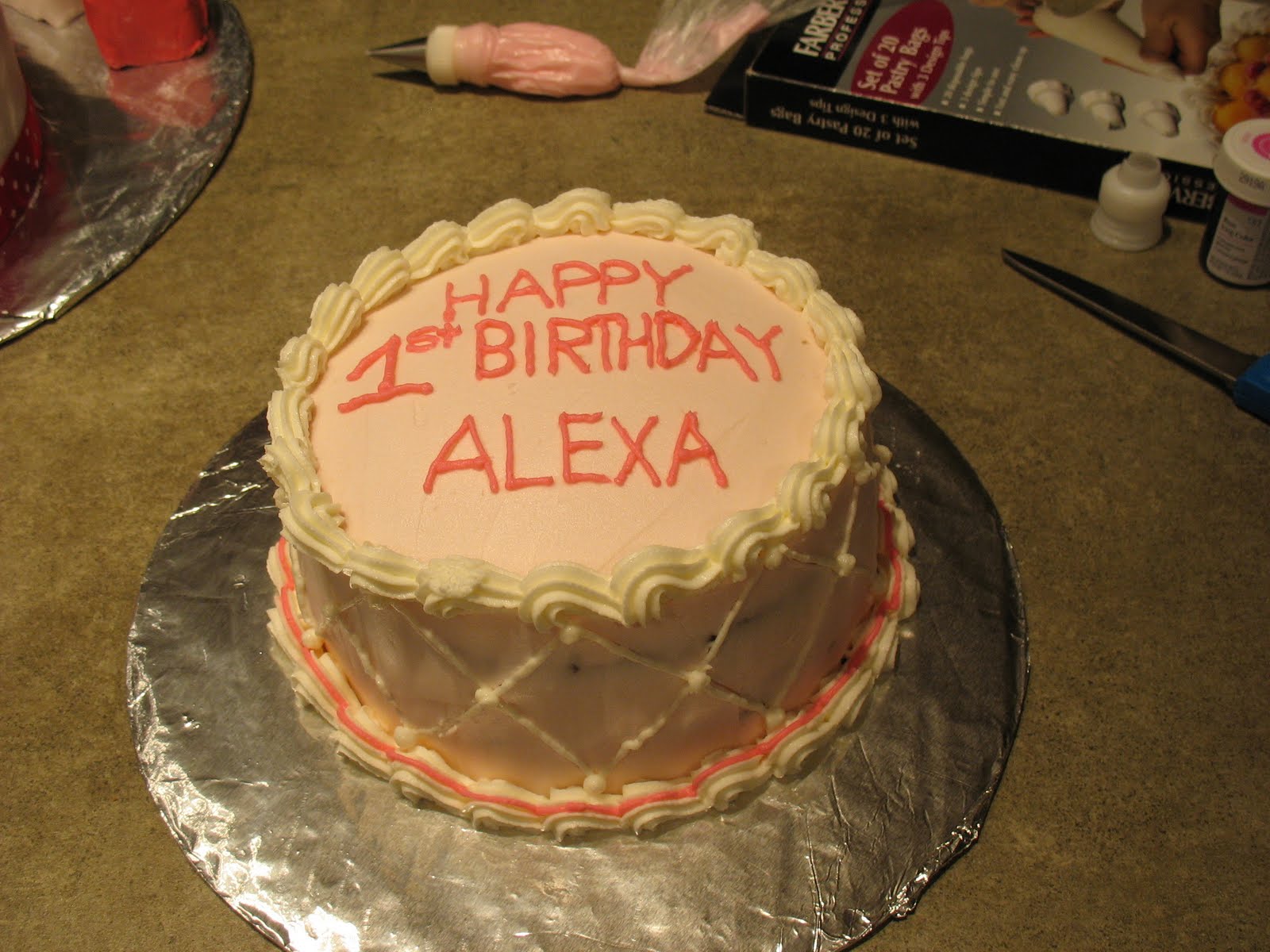 Happy Birthday Alexa Cakes