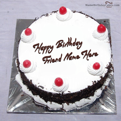 Happy Birthday Cake with Name