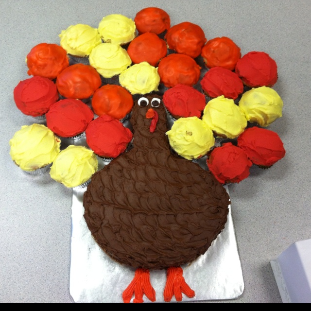 Happy Birthday Turkey Cake