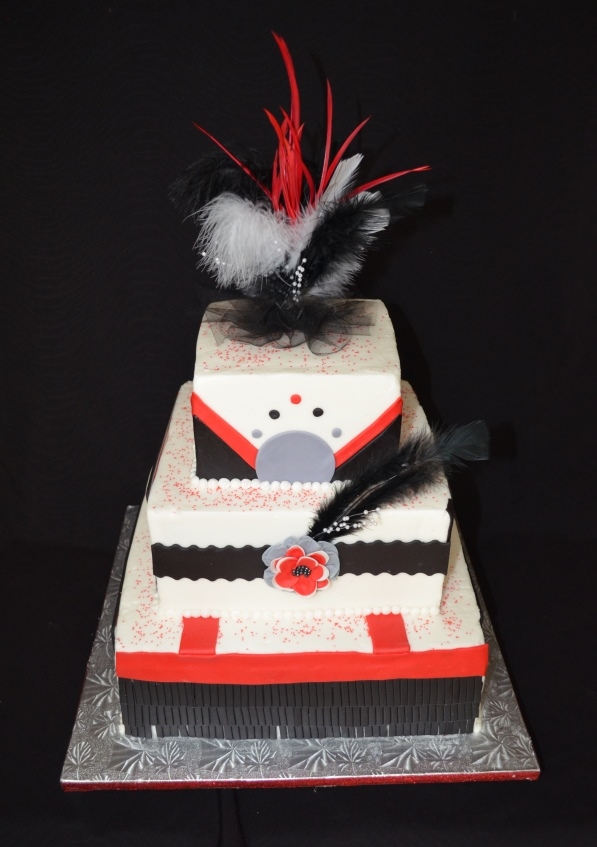 Harlem Nights Roaring Twenties Cake