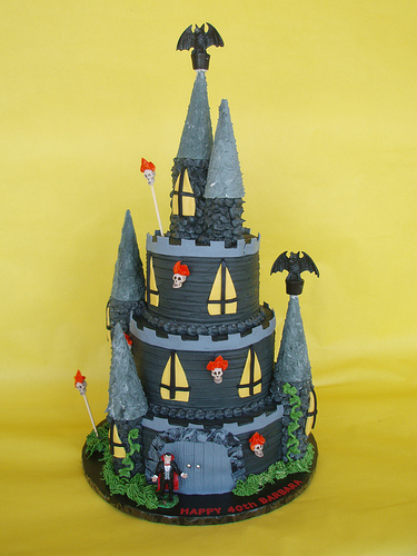 Haunted Castle Cake