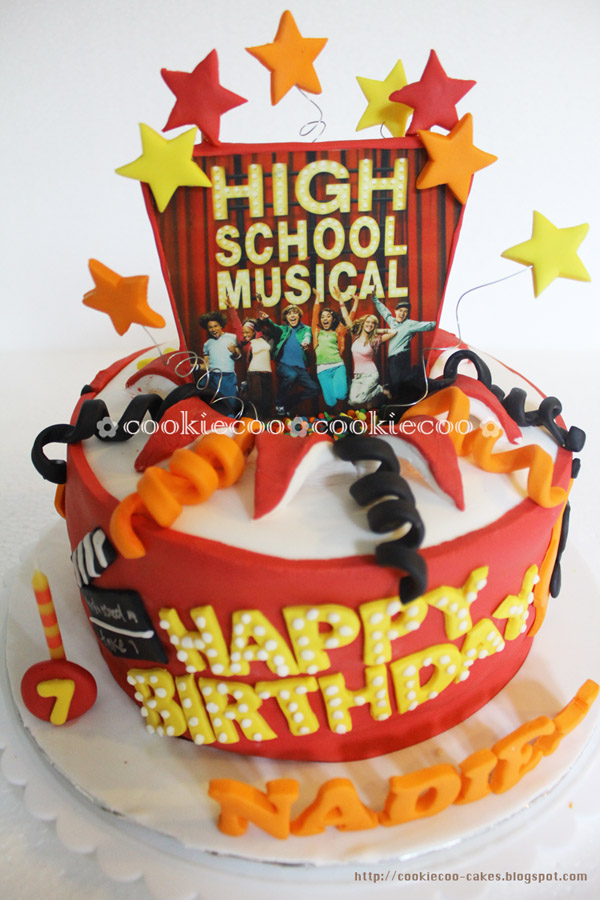 High School Musical Cake