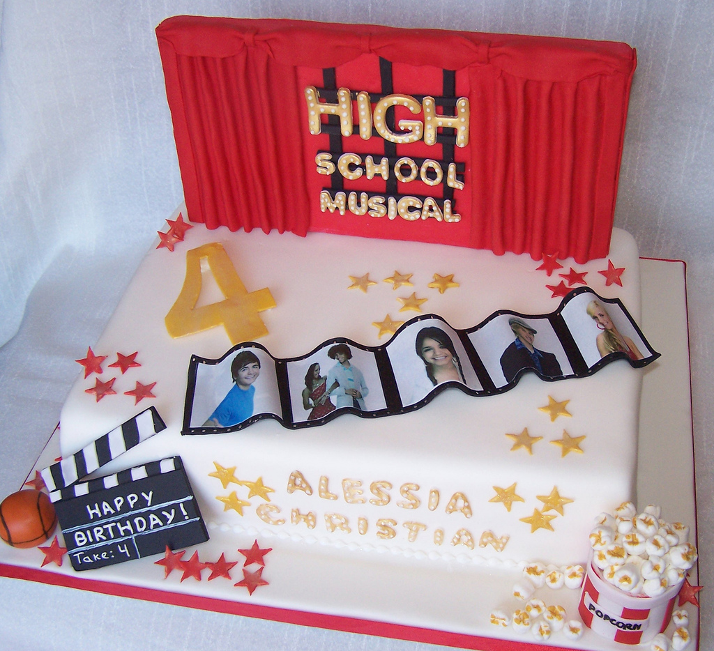 High School Musical Cake