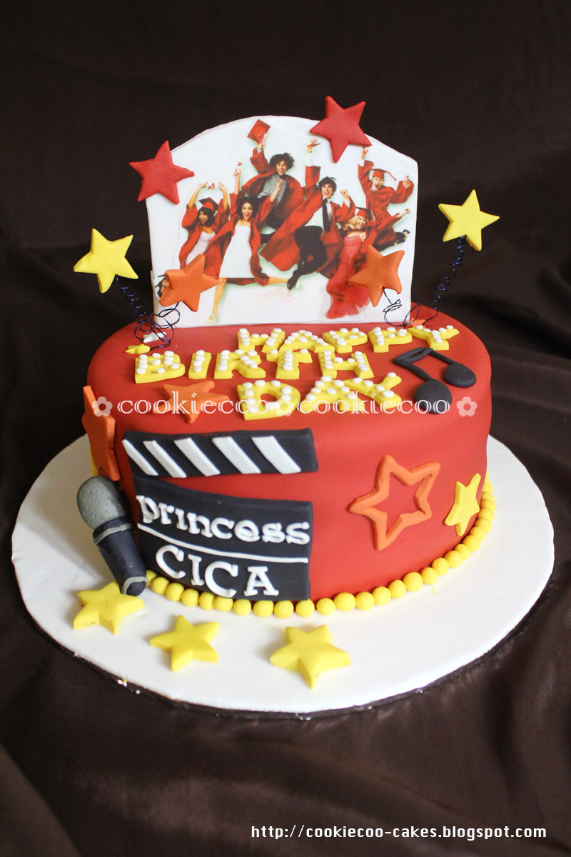 High School Musical Cake