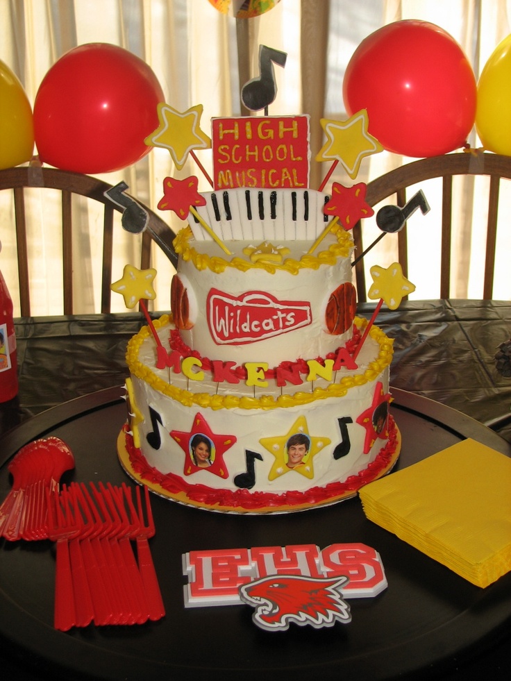 High School Musical Cake