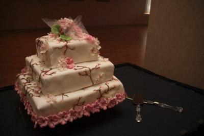 Homemade Wedding Cake