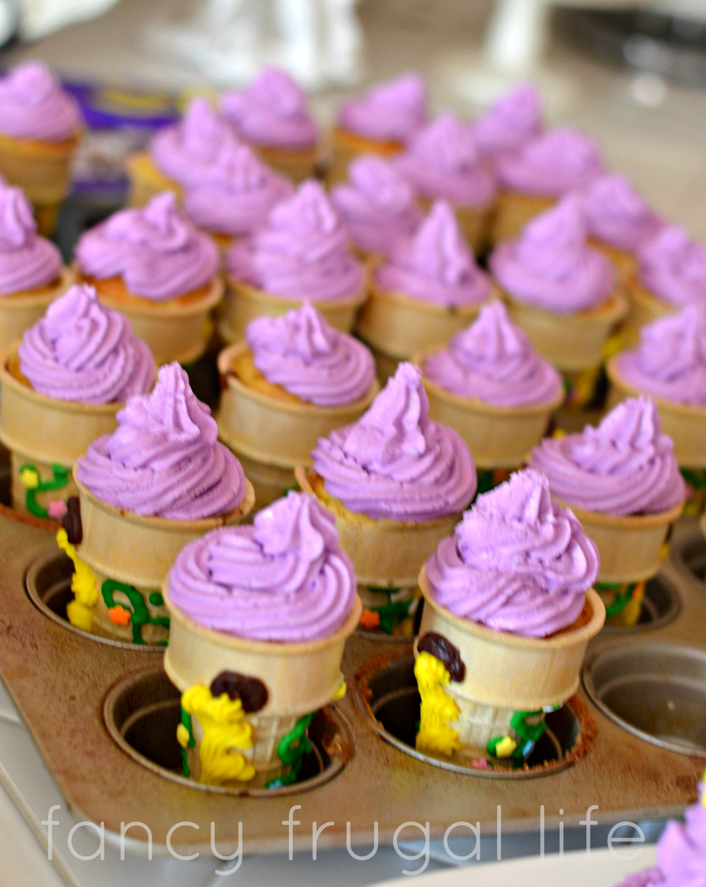 Ice Cream Cone Cupcakes