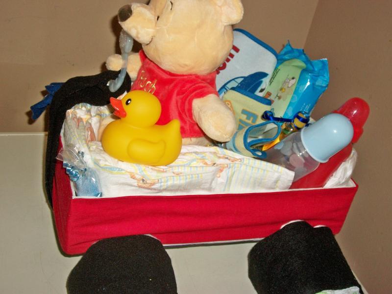 Little Diaper Cake Wagon