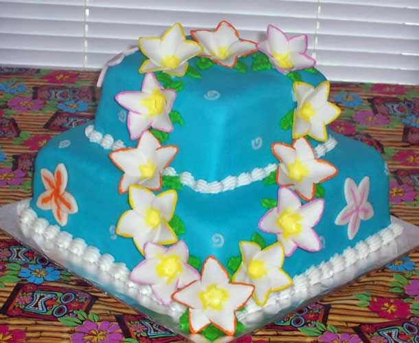 Luau Birthday Cake Ideas