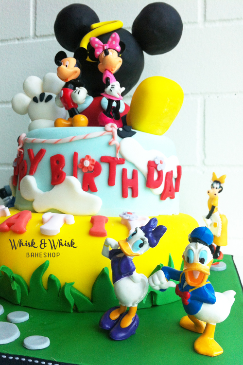 Mickey Mouse Clubhouse Birthday Cake Tier