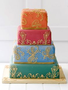 Middle Eastern Wedding Cake