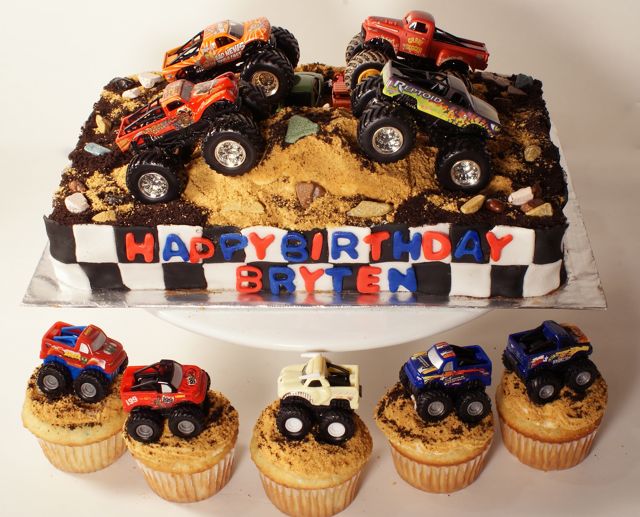 Monster Truck Cake