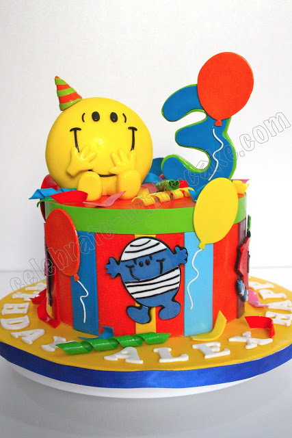 Mr Men Birthday Cake