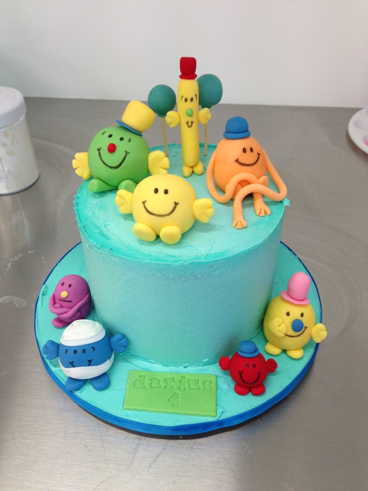 Mr Men Cake