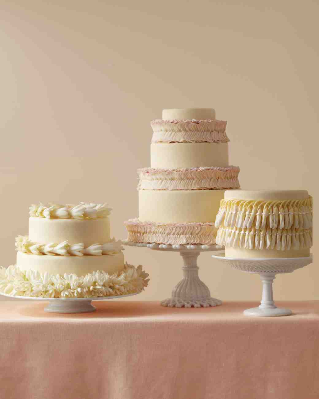 Multiple Wedding Cake Table