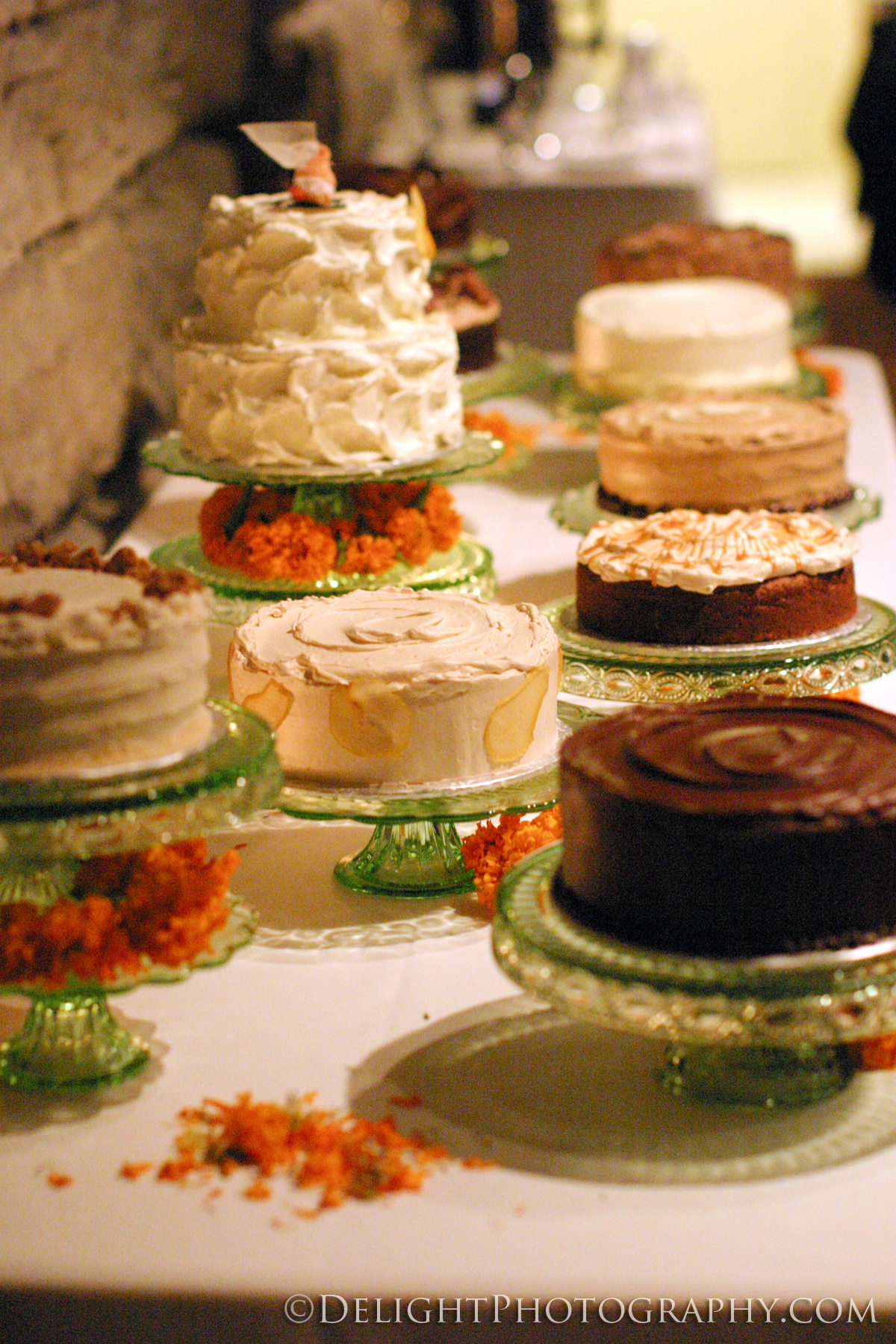 Multiple Wedding Cakes